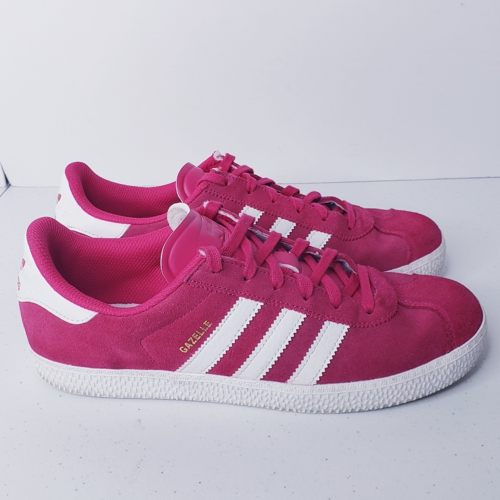 Adidas Gazelle Ortholite Pink White Lowtop Shoes Size 6